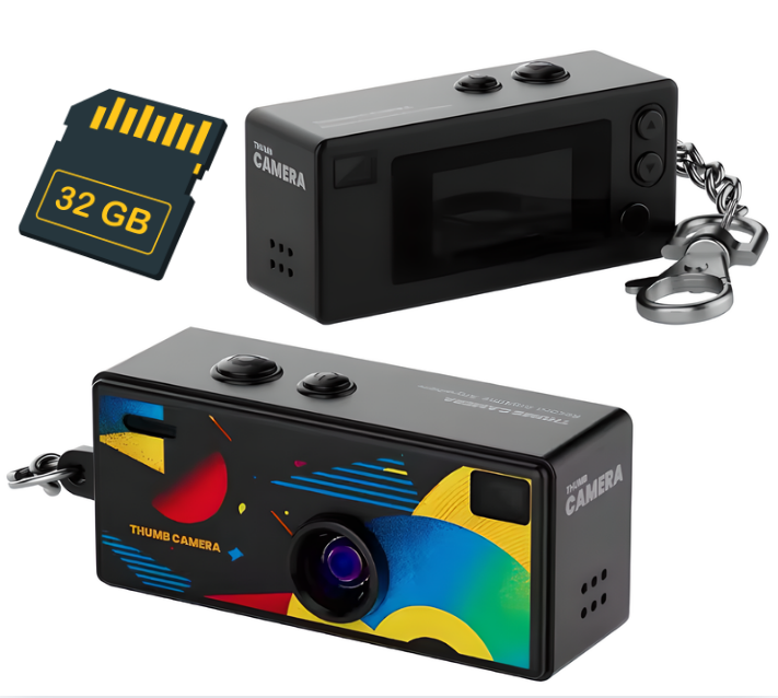 Cámara Retro KeyCam + Memoria Micro SD