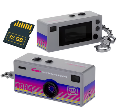 Cámara Retro KeyCam + Memoria Micro SD